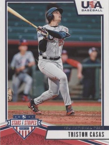 2019 Panini USA Baseball Stars & Stripes - Triston Casas #81