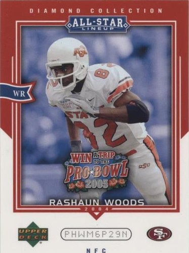 2004 Upper Deck Diamond Collection All-Star Lineup Rashaun Woods #AS15