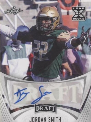 2021 Leaf Draft Jordan Smith #BA-JS2