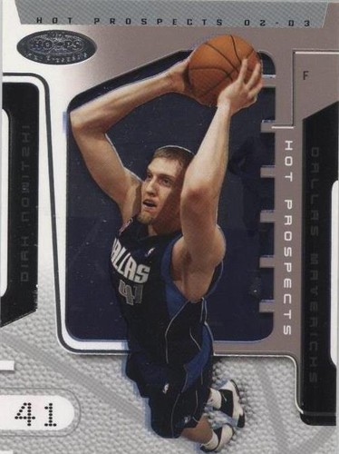 2002-03 Hoops Hot Prospects - Dirk Nowitzki #28