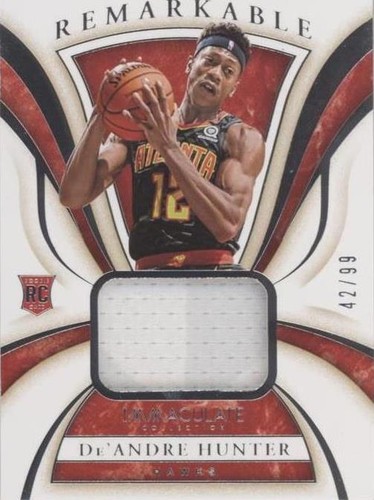2019-20 Panini Immaculate Collection - De'Andre Hunter #RR-DAH