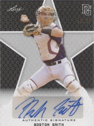 2020 Leaf Perfect Game National Showcase - Boston Smith #BA-BS3