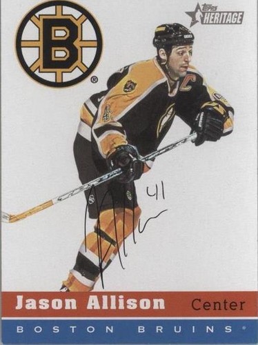 2000-01 Topps Heritage - Jason Allison #44