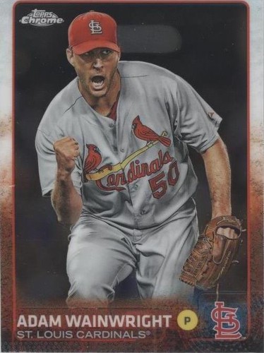 2015 Topps Chrome - Adam Wainwright #82