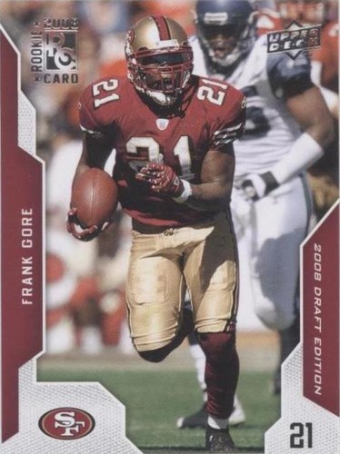 2008 Upper Deck Draft Edition Frank Gore #186