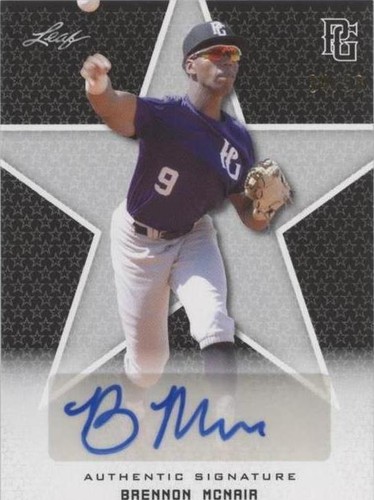 2020 Leaf Perfect Game National Showcase - Brennon Mcnair #BA-BM3