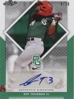 2016 Leaf Perfect Game National Showcase - Roy Thurman III #BA-086