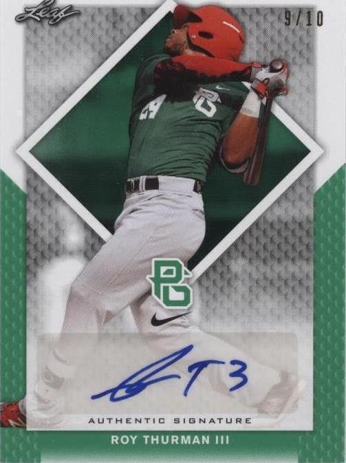 2016 Leaf Perfect Game National Showcase - Roy Thurman III #BA-086