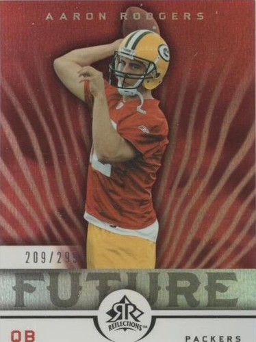 2005 Upper Deck Reflections Aaron Rodgers #300