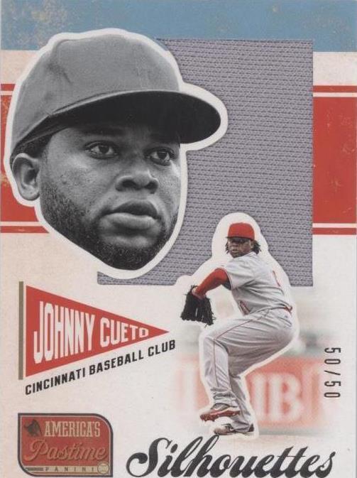 Panini America's Pastime 2013 - Johnny Cueto #S-JC