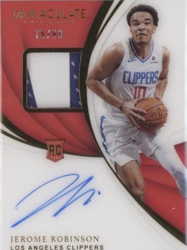 2018-19 Panini Immaculate Collection - Jerome Robinson #115