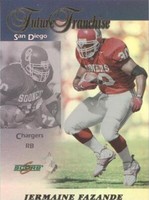 1999 Score Jermaine Fazande Natrone Means #28