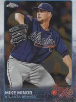 2015 Topps Chrome - Mike Minor #197