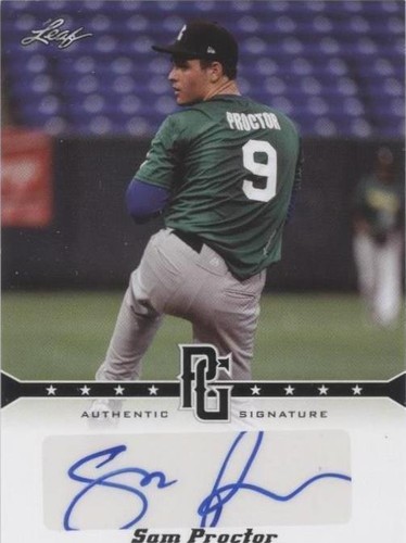 2013 Leaf Perfect Game Showcase - Sam Proctor #A-SP1
