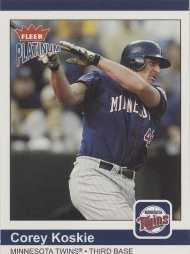 2004 Fleer Platinum - Corey Koskie #139
