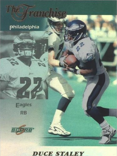 1999 Score Duce Staley #10