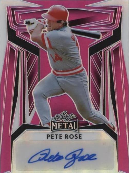 2023 Leaf Metal - Pete Rose #BA-PR1