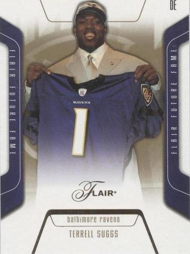 2003 Flair Terrell Suggs #92