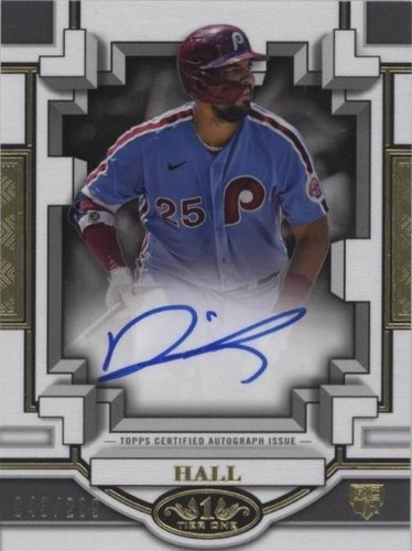 2023 Topps Tier One - Darick Hall #BOA-DHA1
