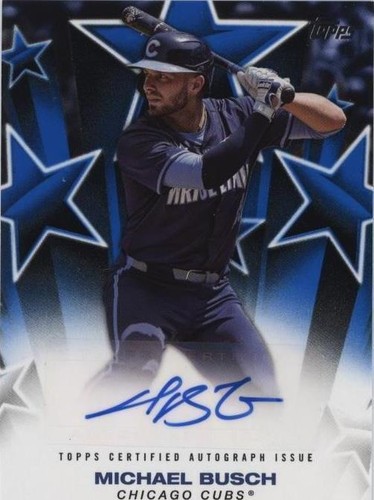 2025 Topps Series 1 - Michael Busch #BSA-MBU