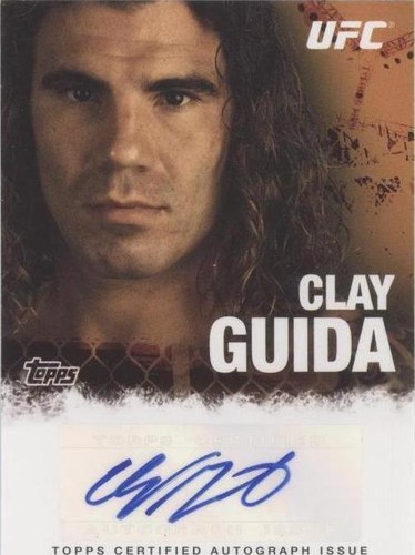 2010 Topps UFC Series 4 - Clay Guida #FA-CG