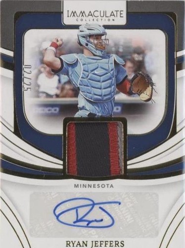 2022 Panini Immaculate Collection - Ryan Jeffers #IMS-RJ