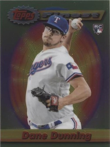 2021 Topps Finest Flashbacks - Dane Dunning #38