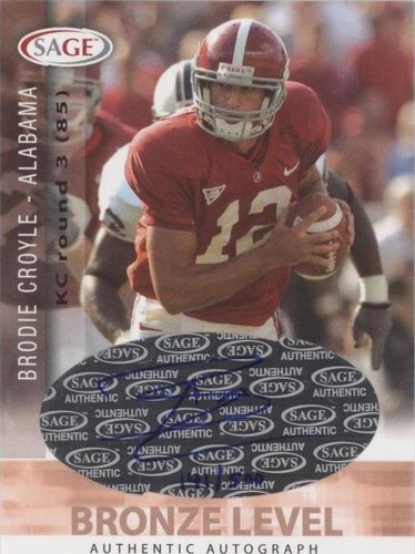 2006 SAGE Brodie Croyle #A13