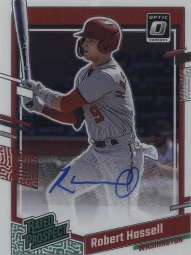 2023 Panini Donruss - Robert Hassell #RPS-RH