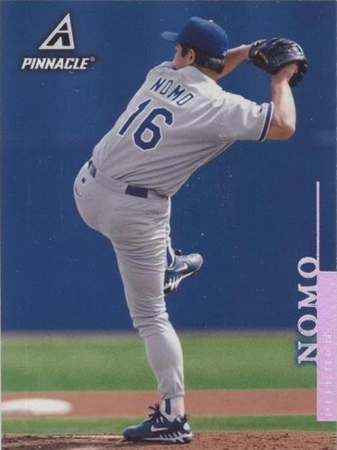 Hideo Nomo ノーヒットノーラン記念写真パネル Hideo Nomo ノーヒットノーラン記念写真パネル 1998 Pinnacle