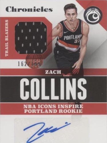 2017-18 Panini Chronicles - Zach Collins #CSS-ZCL