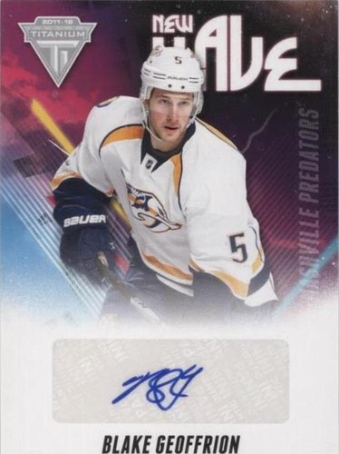 2011-12 Panini Titanium - Blake Geoffrion #8