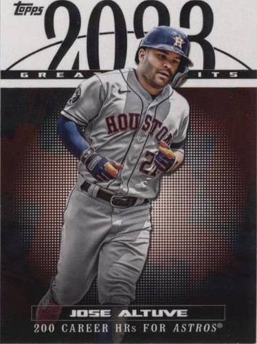 2024 Topps Series 1 - Jose Altuve #23GH-10