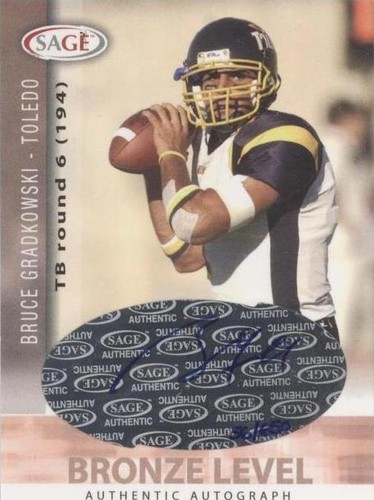 2006 SAGE Bruce Gradkowski #A19