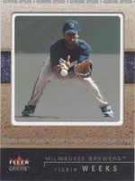 2003 Fleer Genuine - Rickie Weeks #132