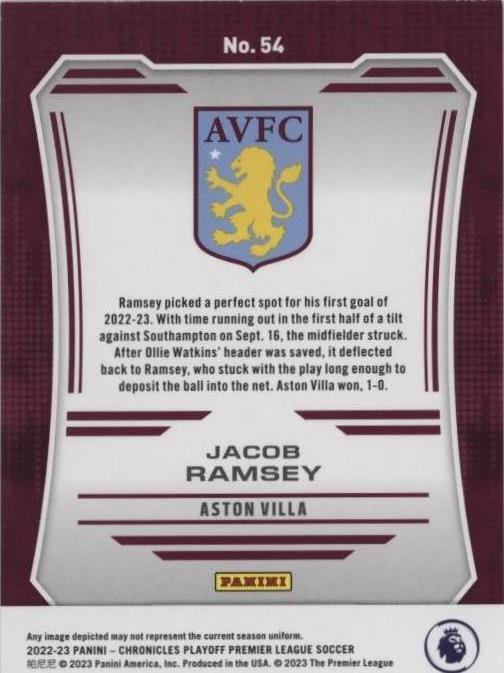 2022-23 Panini Chronicles Jacob Ramsey #54