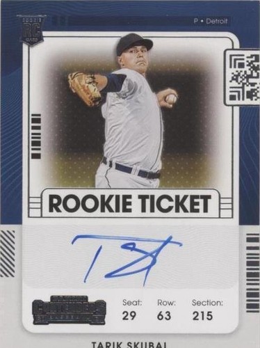 2021 Panini Contenders - Tarik Skubal #118