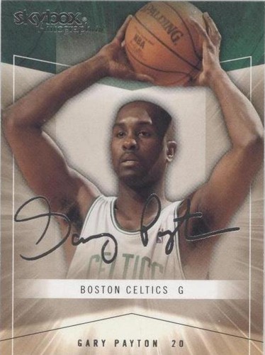 2004-05 Skybox Autographics - Gary Payton #34
