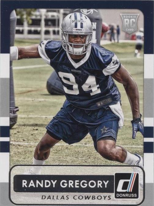 2015 Panini Donruss Randy Gregory #200