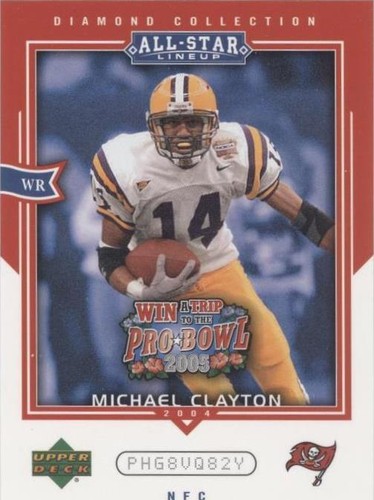 2004 Upper Deck Diamond Collection All-Star Lineup Michael Clayton #AS14