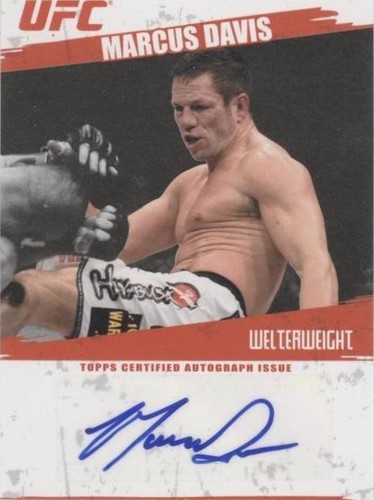 2009 Topps UFC - Marcus Davis #FA-MD