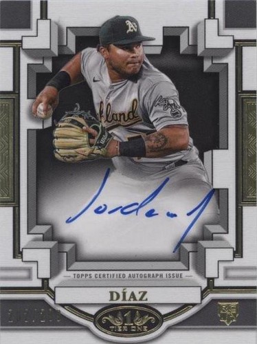 2023 Topps Tier One - Jordan Diaz #BOA-JDI2