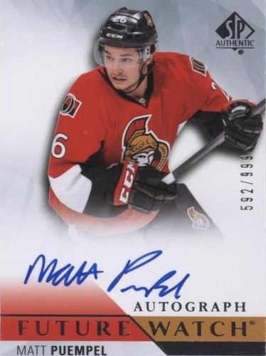 2015-16 SP Authentic - Matt Puempel #233