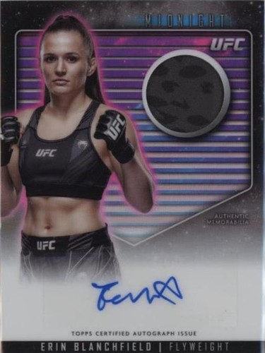 2024 Topps Midnight UFC - Erin Blanchfield #RCA-EBL