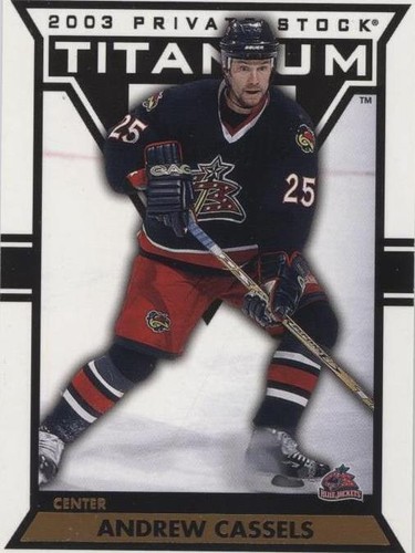 2002-03 Pacific Private Stock Titanium - Andrew Cassels #28