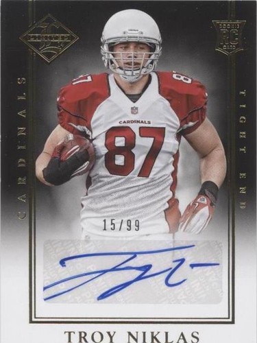 2014 Panini Limited Troy Niklas #158