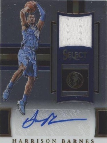 2017-18 Panini Flawless HARRISON BARNES Vertical Gold Patch