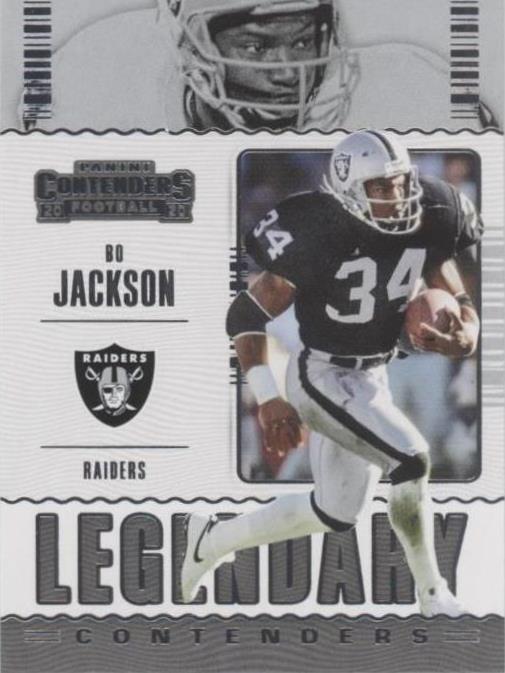 Bo Jackson Football Sports Trading Cards & Accessories for