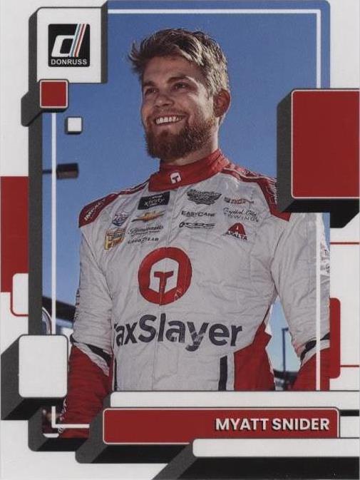2023 Panini Donruss NASCAR - Myatt Snider #80