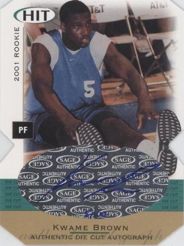 2001-02 SAGE Hit - Kwame Brown #A1